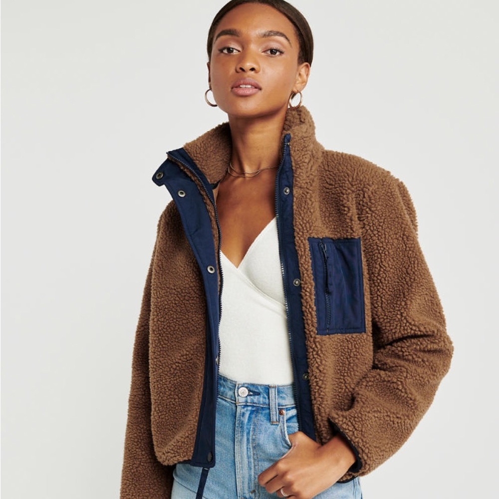 Abercrombie Sherpa Full Zip S